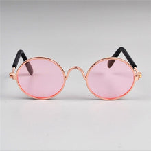 Load image into Gallery viewer, 2020 New Doll Toy Cool Sunglasses For American toy Baby toy Pet Photo Prop Pet Glasses Doll Sunglasses Pet Cat Eye Protection