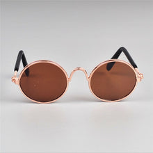Load image into Gallery viewer, 2020 New Doll Toy Cool Sunglasses For American toy Baby toy Pet Photo Prop Pet Glasses Doll Sunglasses Pet Cat Eye Protection