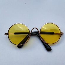 Load image into Gallery viewer, 2020 New Doll Toy Cool Sunglasses For American toy Baby toy Pet Photo Prop Pet Glasses Doll Sunglasses Pet Cat Eye Protection
