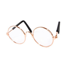 Load image into Gallery viewer, Pet Products Lovely Vintage Round Cat Sunglasses Reflection Eye wear glasses For Small Dog Cat Pet Photos Props Accessories
