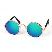 Load image into Gallery viewer, Pet Products Lovely Vintage Round Cat Sunglasses Reflection Eye wear glasses For Small Dog Cat Pet Photos Props Accessories
