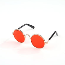 Load image into Gallery viewer, Pet Products Lovely Vintage Round Cat Sunglasses Reflection Eye wear glasses For Small Dog Cat Pet Photos Props Accessories
