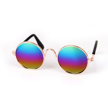 Load image into Gallery viewer, Pet Products Lovely Vintage Round Cat Sunglasses Reflection Eye wear glasses For Small Dog Cat Pet Photos Props Accessories

