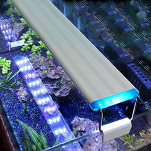 Load image into Gallery viewer, Aquarium LED Light Super Slim Fish Tank Aquatic Plant Grow Lighting Waterproof Bright Clip Lamp Blue LED 18-75cm for Fish Tank
