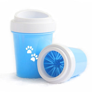 Dog Paw Cleaner Cup for Small Large Dogs Pet Feet Washer Portable Pet Cat Dirty Paw Cleaning Cup Soft Silicone Foot Wash Tool