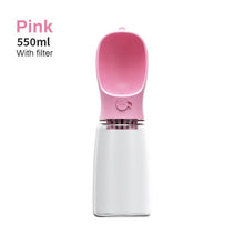 Load image into Gallery viewer, Portable Pet Dog Water Bottle For Small Large Dogs Travel Puppy Cat Drinking Bowl Outdoor Water Dispenser Feeder Pet Product #T
