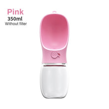 Load image into Gallery viewer, Portable Pet Dog Water Bottle For Small Large Dogs Travel Puppy Cat Drinking Bowl Outdoor Water Dispenser Feeder Pet Product #T
